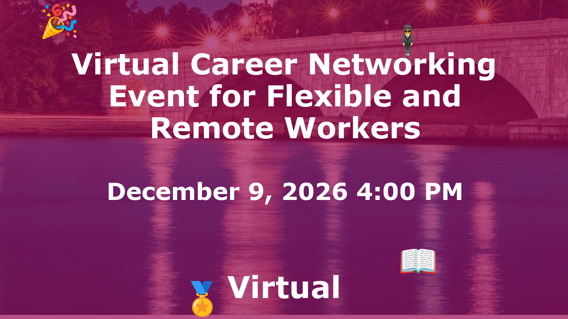 Virtual Career Networking Event for Flexible and Remote Workers event image